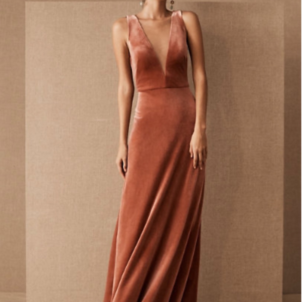 Jenny Yoo English Rose Bridesmaid Dress SIZE TWO